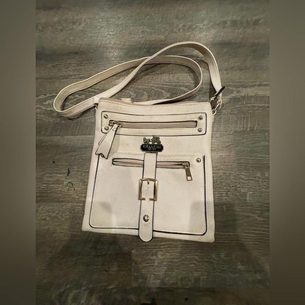 White Crossbody Purse
